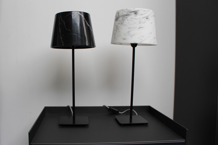 Lampada da tavolo Produzione Artigianale marmo