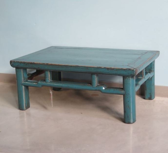 Tavolino rettangolare Produzione Artigianale Tavolino cinese laccato