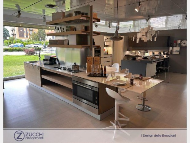 Cucina con Isola Molteni&C - Dada Engineered Set
