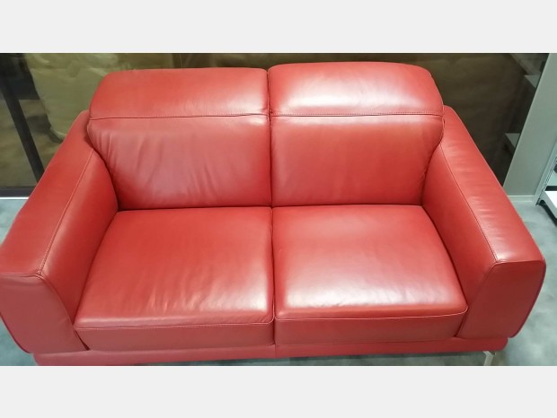 Divano Produzione Artigianale divano rosso