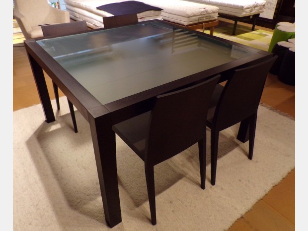 Tavolo quadrato Giacomelli Quadro + sedie