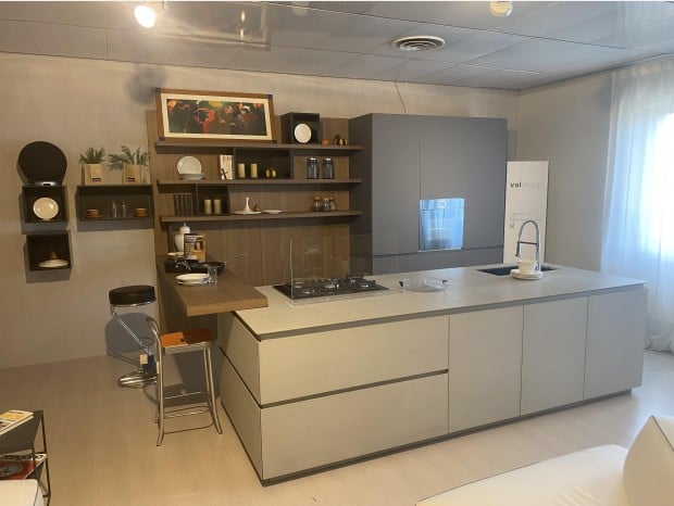 Cucina con Isola Valdesign Forty/5