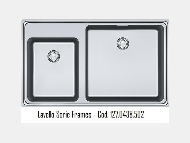 Lavello Franke Serie Frames FSX 220-86 - Acciaio Inox -