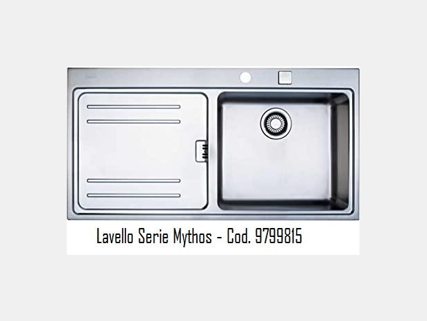 Lavello Franke Serie Mythos – MTX 614  DESTRO - Inox satinato