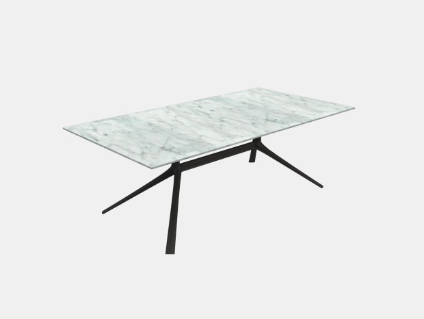 Tavolo rettangolare Poliform Mondrian