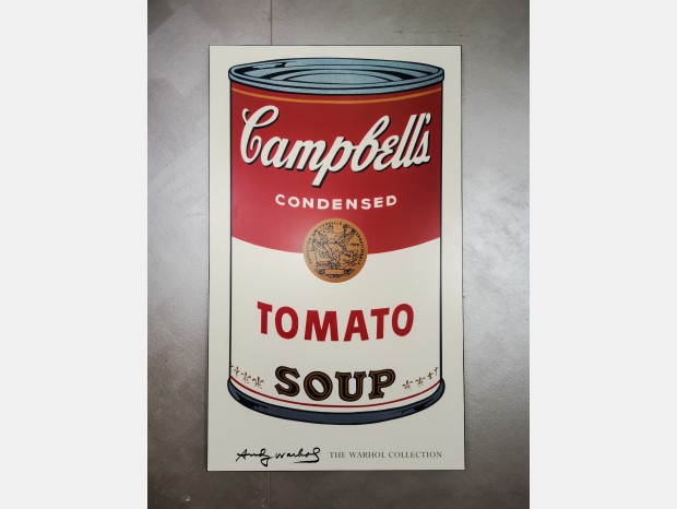 Quadro Produzione Artigianale Campbell's Tomato Soup