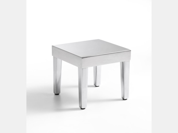 Tavolino quadrato Galli White
