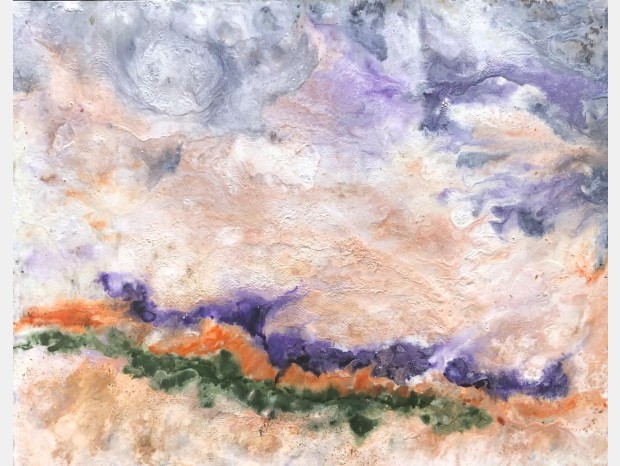 Quadro per Bagno dipinto su tela Country Chic ROMA 3 Quadri